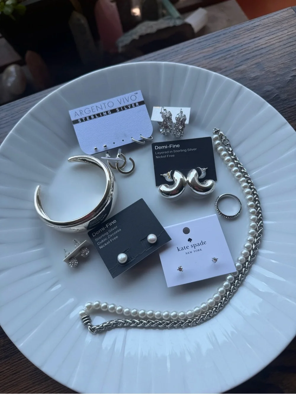 Silver Jewelry Lot Kate Spade Sterling Silver